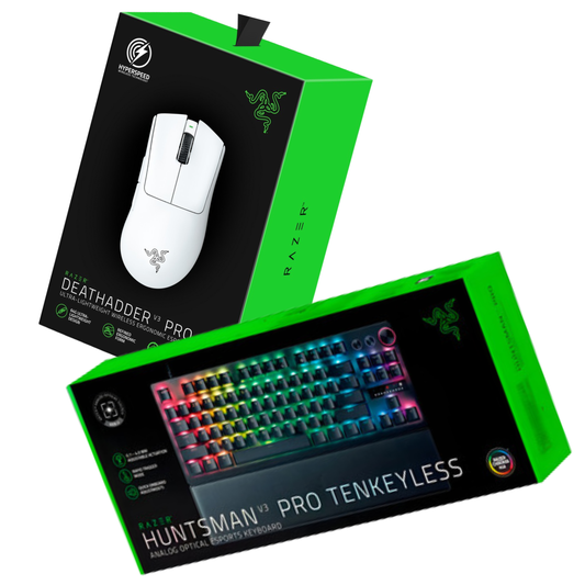 OFFERTA: Razer Huntsman V3 Pro + Razer DeathAdder V3 Pro